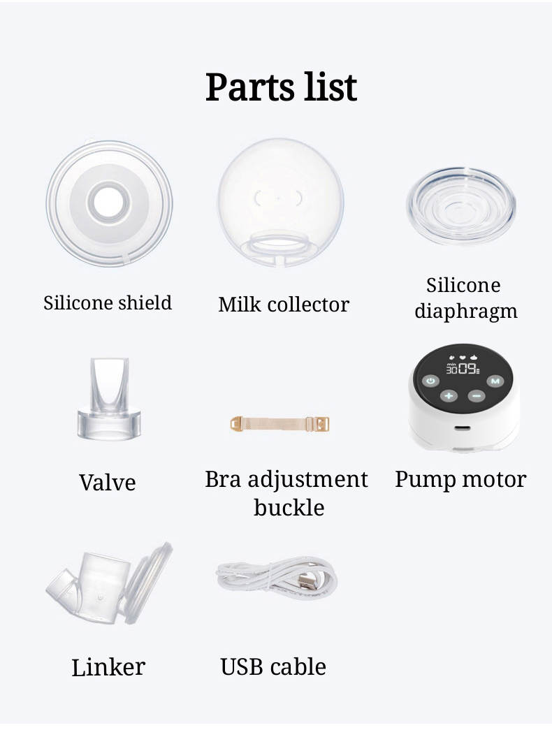 Aespa Wearable Breast Pump, S12 Double Hands Free Breast Pump, Lcd Display,  Low Noise & Painless
